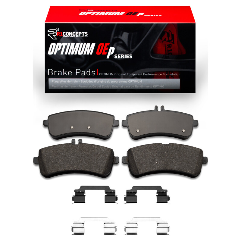 Mercedes-Benz E63 AMG S Brake Pads - Rear - R1 Concepts - Optimum OE - `13-`24 Mercedes-Benz E63 AMG S Brake Pads - Rear - R1 Concepts - Optimum OE - `13-`24